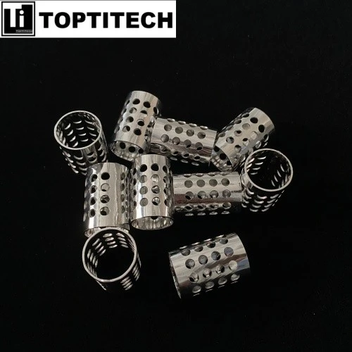 20mm SS316L Perforated Hydraulic Suction Strainer factory