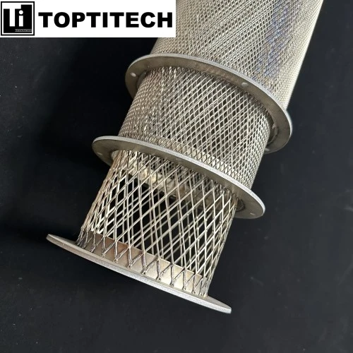 Precision-layered Titanium Basket For Copper Sulfate Ore Filtration price